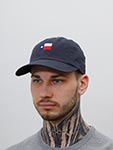 Бейсболка AMERICAN NEEDLE арт. 21015A-TX Texas Micro Slouch Dad Cap (темно-синий)